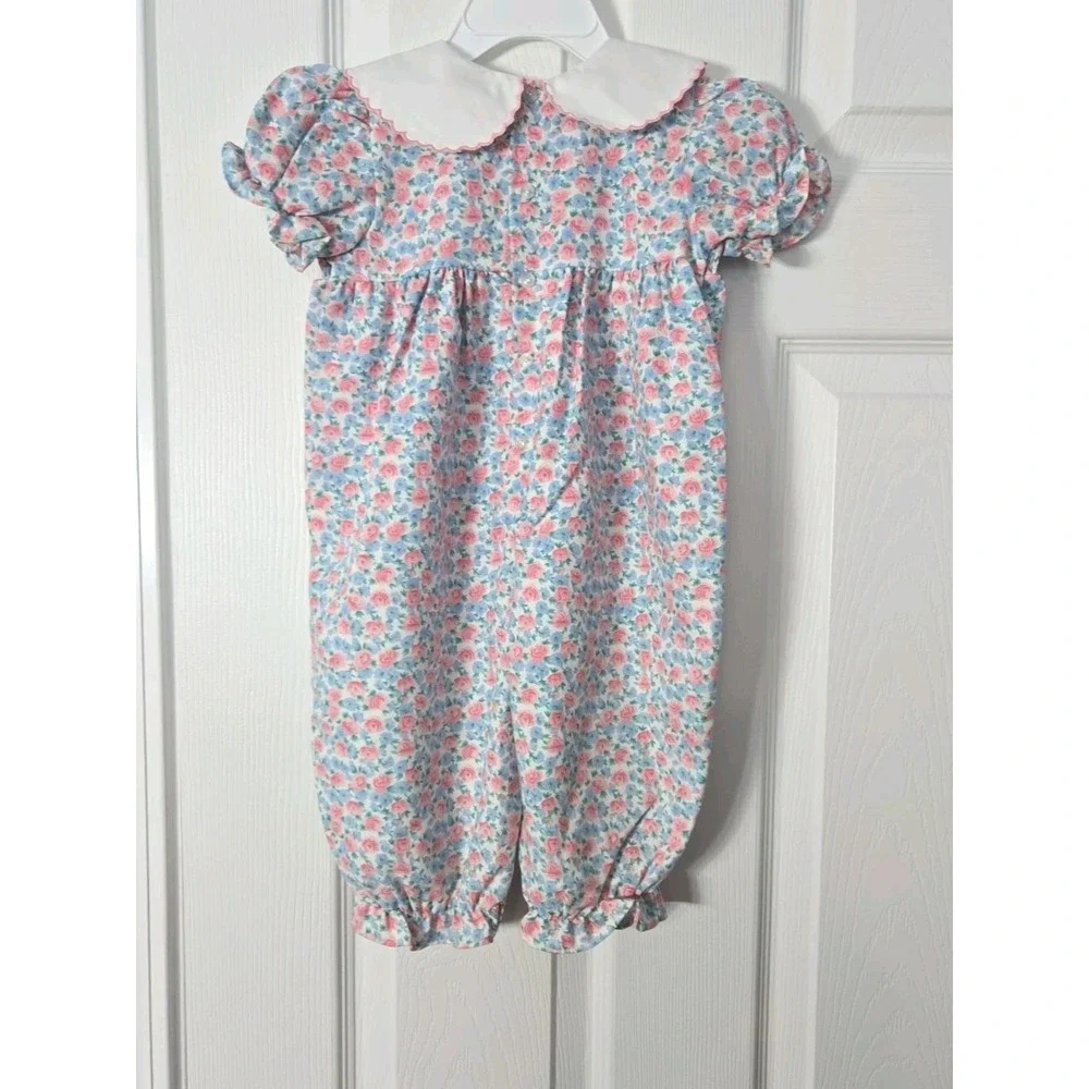 Infant One Piece  Romper‎ Short Sleeve Florial  Size 6-9M